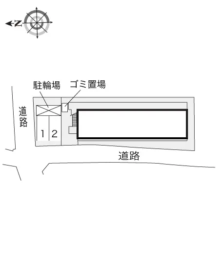 ★手数料０円★宝塚市中筋　月極駐車場（LP）